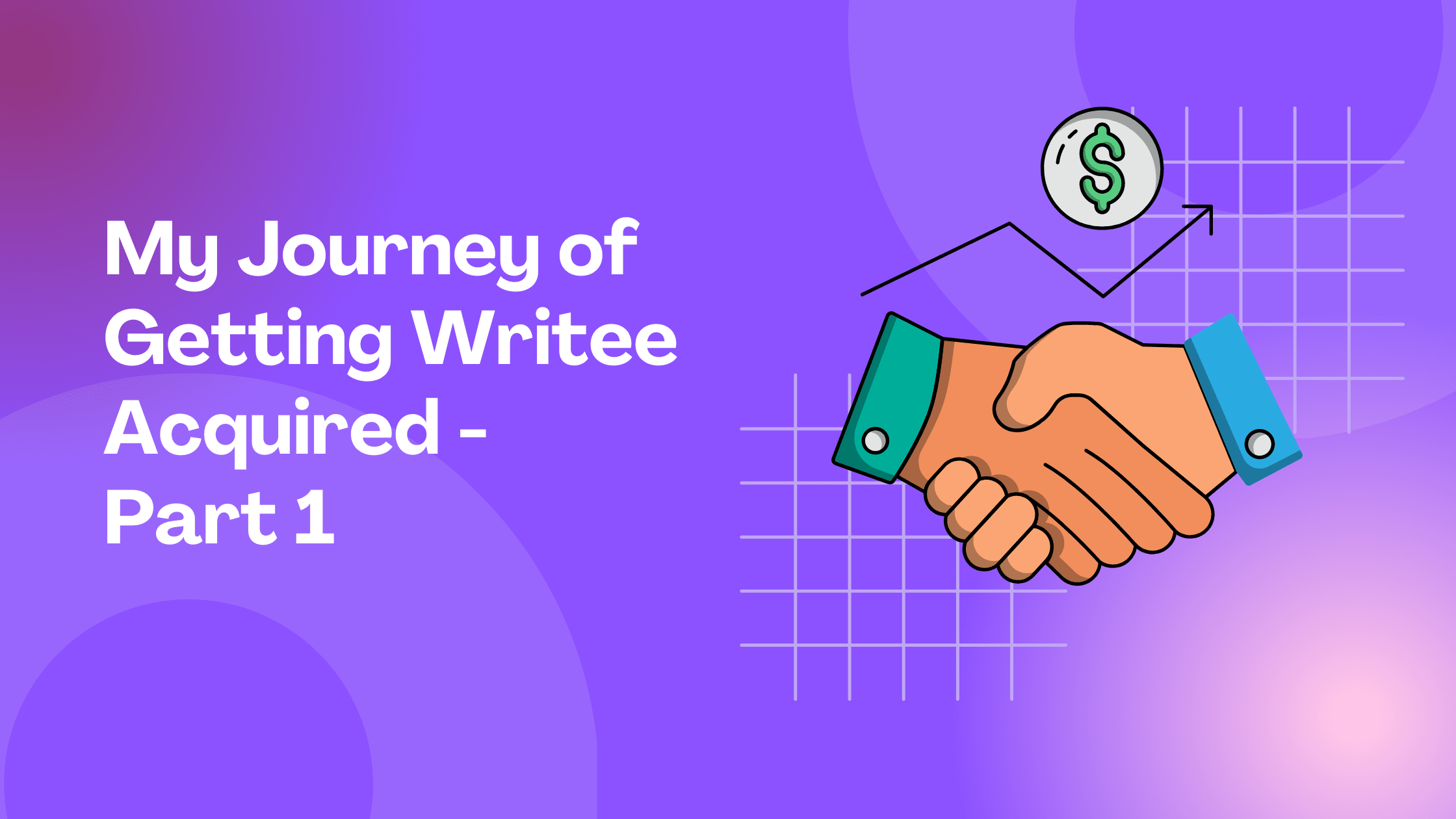 My Journey of Getting Writee Acquired: An Entrepre...